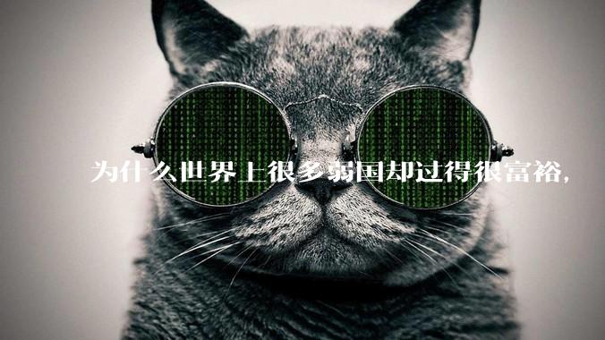 为什么世界上很多弱国却过得很富裕，“落后就要挨打”是不是一个伪命题？
